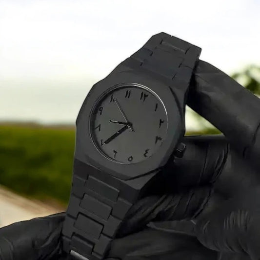 Black Arabic Aura watch