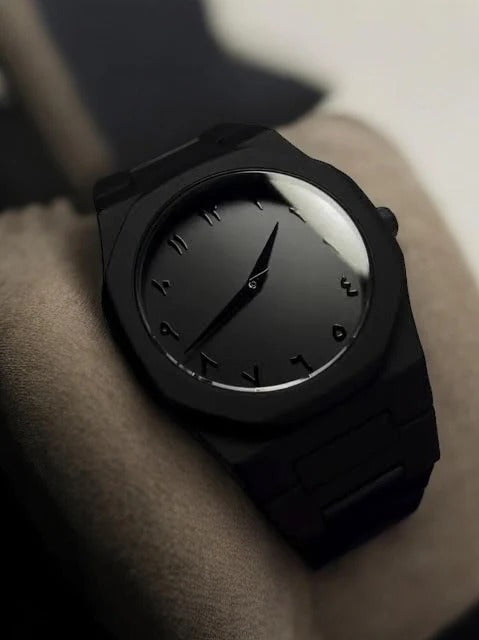 Black Arabic Aura watch